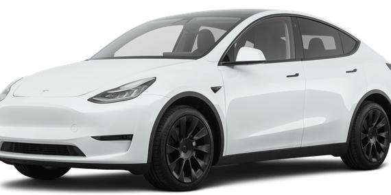 TESLA MODEL Y 2020 5YJYGDEE1LF056366 image